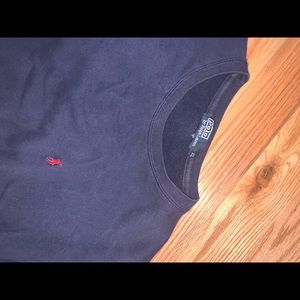 Polo by Ralph Lauren navy crew neck sweatshirt
